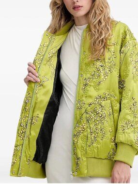 Stine Goya NWOT Electric Green jacket